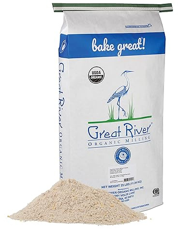 Great River Milling Organic 7 Grain Bread Flour, 25 lb