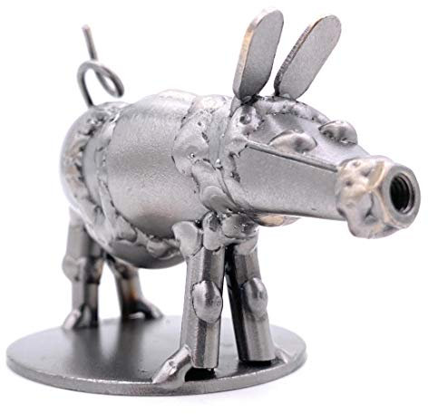 Metall-Art DEKO-Figur Design Schwein