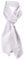 TigerTie Damen Chiffon Halstuch silber grau Uni Gr. 160 cm x 36 cm - Schal