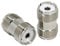 Ancable Accoppiatore connettore adattatore coassiale femmina UHF PL-259 a femmina UHF PL-259 per CB Ham Radio Antenna Confezione da 2