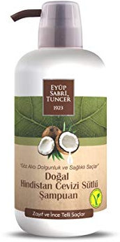 EYÜP SABRİ TUNCER 1923 Natürliche Kokosmilch/Vegan, Shampoo 600 ml