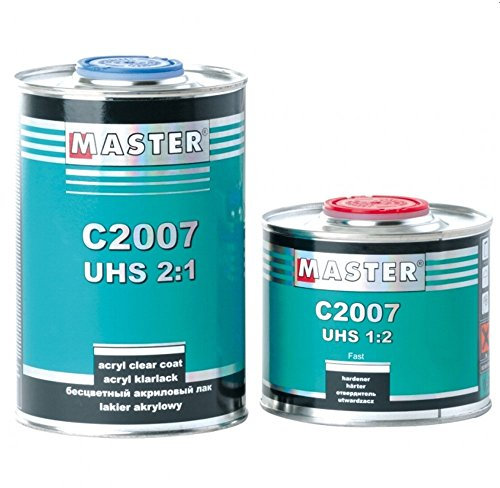 Troton UHS 2:1 KLARLACK 1L Kratzfest Acryl 2K Lack + HÄRTER Standart 0,5L Master