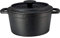 Spetebo Gusseisen Topf mit Deckel 14 cm - Grilltopf Eisentopf Kochtopf Schmortopf Bräter