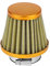 filtro aria pit bike 125=KIMISS Kit di induzione aspirazione filtro aria 38mm per moto fuoristrada ATV Quad Dirt Pit Bike(GIALLO)