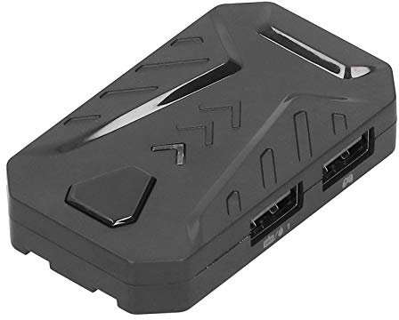 Dilwe Adaptateur de clavier souris portable, adaptateur OTG, contrôleur de jeu pour PS3/PS4/PS5
