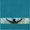 Manutextur Handtuch mit Namen - personalisiert - Motiv Schwimmen - viele Farben & Motive - Dusch-Handtuch - Petrol - Größe 50x100 cm - persönliches Geschenk mit Wunsch-Motiv und Wunsch-Name