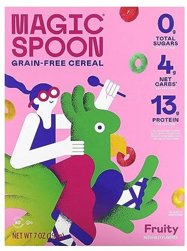 Magic Spoon Grain Free Cereal Fruity 7OZ