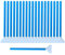 YUPVM 20 Pieces DSLR or SLR Digital Camera Sensorc Cleaning Stick for Full Frame Sensor CMOS 24 mm Wide Cleaning Swabs
