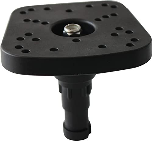 0368 Universal Fishfinder Mount - Black, Boat Fish Finder Electronics Mount，Fish Finder Mount