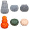 Set di 3 stampi in silicone a forma di zucca per Halloween, 3D, per Halloween, zucca, Halloween, decorazione per zucca, decorazioni fai da te, in silicone, per sapone, aromaterapia, candele