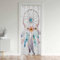 Loussiesd Dreamcatcher Door Curtain for Doorway Privacy Boho Dream Catcher Curtains Room Divider Curtain Cover Insulated Closet Curtain for Bedroom Closet Door 1 Panel 132x203cm