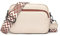 TIAASTAP Damen Handy Umhängetasche Echtes Leder Crossbody Bag Damen Handytasche zum Umhängen, Umhängetasche Damen Klein Moderne Taschen mit Breitem Schultergurt u 3 fächern