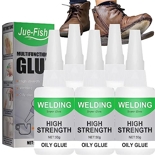 Jue Fish Glue,Jue Fish Multifunctional Glue,Universal Welding Oily Super Glue Instant Waterproof Glue (3 pcs)