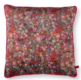 Pip Studio Cushion Tutti i Fiori Red 50x50cm