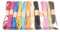 12 Farben One Opp Tasche 11 Yard mehrfarbiges Papierseil für DIY Foto Wand Dekor