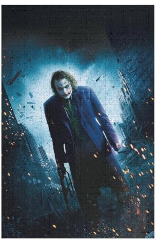 Puzzle 1000 Teile Joker Filmposter Spielzeug Für Erwachsene Dekompressionsspiel 38x26 Papier