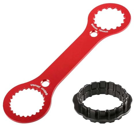 mizikuu BB-Schraubenschlüssel, Dub Tretlagerwerkzeug Fahrrad Innenlager Schlüssel Tretlager Entferner Mountainbike Repair Tool Kurbelreparaturwerkzeug Entfernen für Dub/Tl-Fc32 / Tl-Fc25 / Tl-Fc24