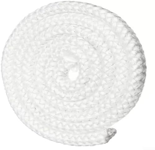 SPORTARC Corde d'étanchéité plate en fibre de verre pour poêle à bois, joint d'étanchéité pour poêle, cheminée, 2 m de long (10 mm)