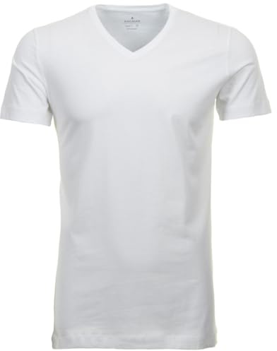 RAGMAN Herren 2 T-Shirt Doppelpack Bodyfit mit V-Ausschnitt