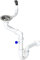 GRANMASTER Siphon Küchenspüle Manuelle 1-Kammer Raumsparsiphon - Syphon - Ablaufgarnitur für Spüle - Made in Italy - Anschluss an der Unterseite: 1 1/2 Siebkorb Excenterventil 3 1/2 - 30x25x35cm