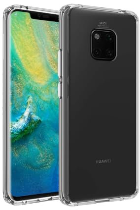 GiiKa für Huawei Mate 20 Pro Hülle Silikon, Ultra Dünne Handyhülle für Mate 20 Pro Case, Kratzfeste, Soft TPU, Stoßfeste, Ganzkörper Telefonhülle Kompatible mit Huawei Mate20 Pro Schutzhülle, Klar