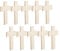 Zerodeko 10 Stücke Kreuz Malerei Material Handwerk Dekorative Leisten Malerei Vorlagen Kid Handwerk Malerei Werkzeug Blank Plaque Holz