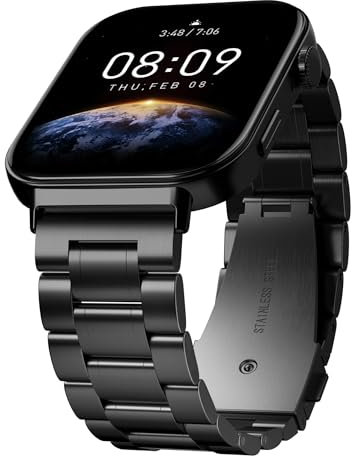 iHoxstrapie Cinturino Compatibili con Huawei Fit 3/4/4 Pro, Braccialetto di Ricambio in Acciaio Inossidabile Bracciale per Donna e Uomo Smartwatch Cinturini