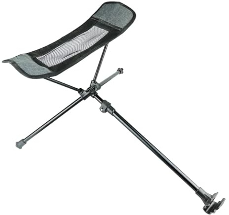 Repose-pieds pliants, repos du pied de voyage - Repose-pieds légers pour la randonnée | Repose-pieds de camping avec pieds rétractables pour pique-nique, randonnée, plage en plein air