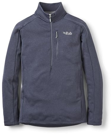 Rab Men's Covex Pull-On | Warm, Mid-Weight Fleece, for Hiking, Climbing, & Skiing