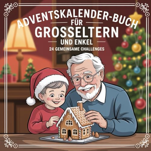 Adventskalender-Buch für Großeltern und Enkel: 24 gemeinsame Erinnerungen, kleine Rituale und herzerwärmende Ideen für Jung und Alt