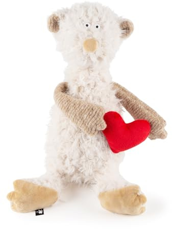 BeastsTown Happy Valentines Ach Good! Bär Kuscheltier mit Herz Geschenk