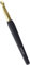 KnitPro Crochet Hook Aluminium: 15cm x 9.00mm, Gold & Schwarz, 15cm x 9mm