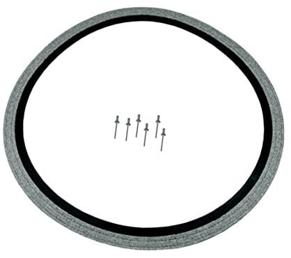 Bosch Siemens 652500 00652500 Dichtung Abdichtung Türdichtung Dichtring Trommeldichtung Filzdichtung Filz 6 Nieten Wäschetrockner Trockner Trocknerautomat