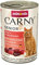 Carny Katzen Nassfutter Senior Rind + Putenherzen (6 x 400g), Katzenfutter nass von animonda ohne Getreide und Zucker für Katzen ab 7 Jahren mitfrischen und fleischigen Zutaten