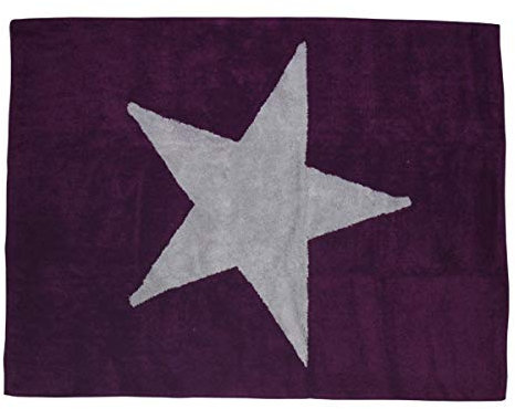 Aratextil Stele Kinder Teppich, Baumwolle, Mint, 120 x 160 cm