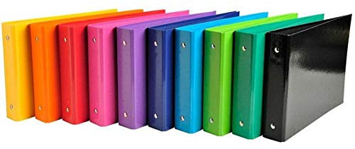 Exacompta Ringbuch, 2 Ringe, 15 mm, Polypropylen, Chrom, A4