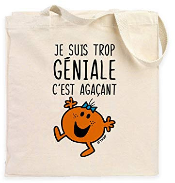 Monsieur Madame Totebag Je suis Trop Géniale C'est Agaçant