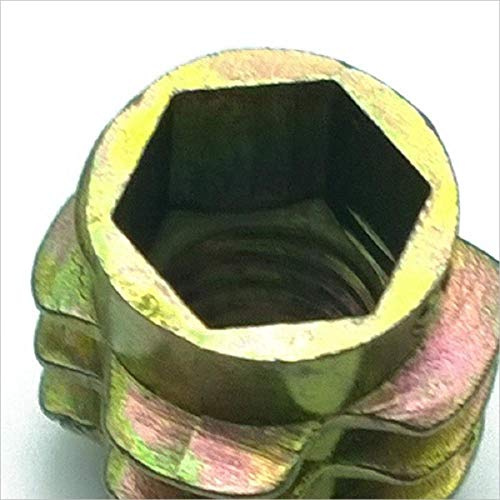 Dado incorporato, dadi dentali interni ed esterni senza dadi intermediari, trapezoidali, dadi per mobili,