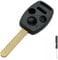 BROVACS Replacement Key Shell Compatible with HONDA Accord Civic CRV Pilot Fit Keyless Entry Remote Key Case Fob 3 Buttons + Panic 4 BTN PG208