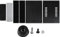 Aluminum Alloy Black WA92 Amplifier Case Aluminum Thick Plate Front Rear Panel Enclosure Chassis Box for TV Video & Audio Parts