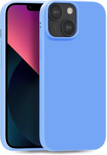 MyGadget Cover per iPhone 13 - Custodia Protettiva in Silicone Morbido – Case TPU Flessibile - Ultra Protezione Antiurto & Antigraffio - Blu Chiaro