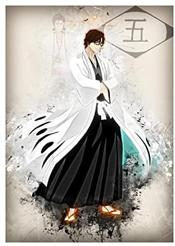 RUIYANMQ Puzzle 1000 Stück Anime Kurosaki Poster Cartoon Wandkunst Spielzeug Für Erwachsene Kinder Lernspiele Geschenke Familienspiele Vk212Zs
