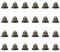 STOBOK 100Pcs Vintage Jingle Bells Small Decorative Copper Bells Metal SleighBell for Christmas Holiday Decorations DIY Crafts Wind Chimes, Bronze