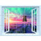 FoLIESEN Fliesenaufkleber - Deko-Bild für Bad, Küche, Badezimmer - Dekoration Fliesen-Bild selbstklebend - Lavendel in der Provence, Fliese - Bild (BxH):20x25 cm - 100x75 cm / 15-tlg.