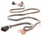 ETUUI Original Straps Dubai Rosegold Handykette mit Karabinern I Universale Kette Halsband zum Umhängen I Handykette Umhängeband kompatibel für alle Smartphones