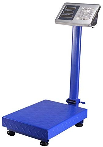 Báscula electrónica con sensor de alta precisión de 200 kg - Pantalla LED Básculas industriales grandes a prueba de agua Báscula de plataforma de valoración de tienda plegable Básculas de producción