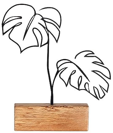 Deko-Objekt im Blatt-Stil