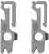 Gerber Multifunktions-Tool und Schlüsselanhänger, Mullet Solid State Tool, 31-003695 (Packung mit 2)