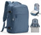 livbote Zaino da Viaggio 40x30x20 Vueling Zaini Impermeabile Aereo Ryanair 40x20x30 Wizzair Zaino per Bagaglio sotto sedile - Blu Zaffiro
