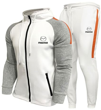 GIOPSQ Männer/Frauen Ma_ZDa Baumwolle Hoodie Sweatshirt Hosenanzug klassische Sportbekleidung lässige Joggingkleidung sportanzug/A/XXL